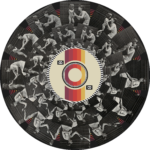 "Phenakistoscope" Vinyl sticker - Fleurs