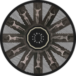 "Phenakistoscope" Vinyl sticker - Porte 2